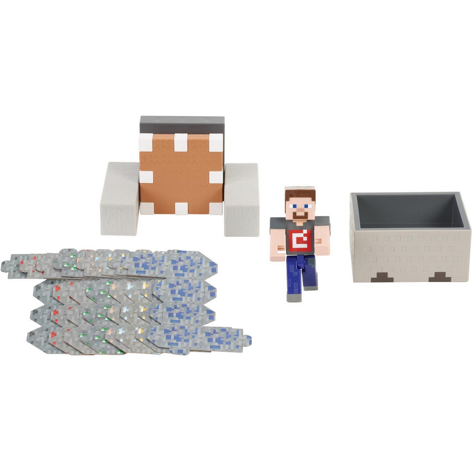 Набор разрушителя Minecraft фигурка +аксессуары GVL55 - фото 8