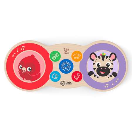 Серия Волшебное прикосновение HAPE Музыкальная игрушка для малышей Барабан сенсорный 12610_HP