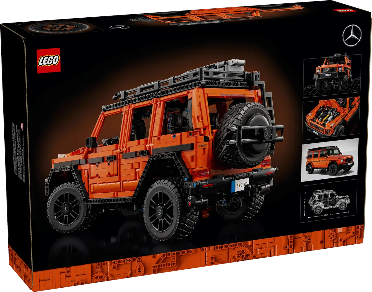 Конструктор LEGO Mercedes-Benz G500 4x4 42177 - фото 10