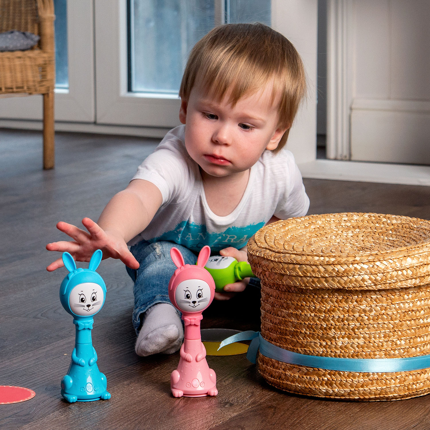 Набор из двух Зайчиков Няня BertToys 10 режимов - фото 18