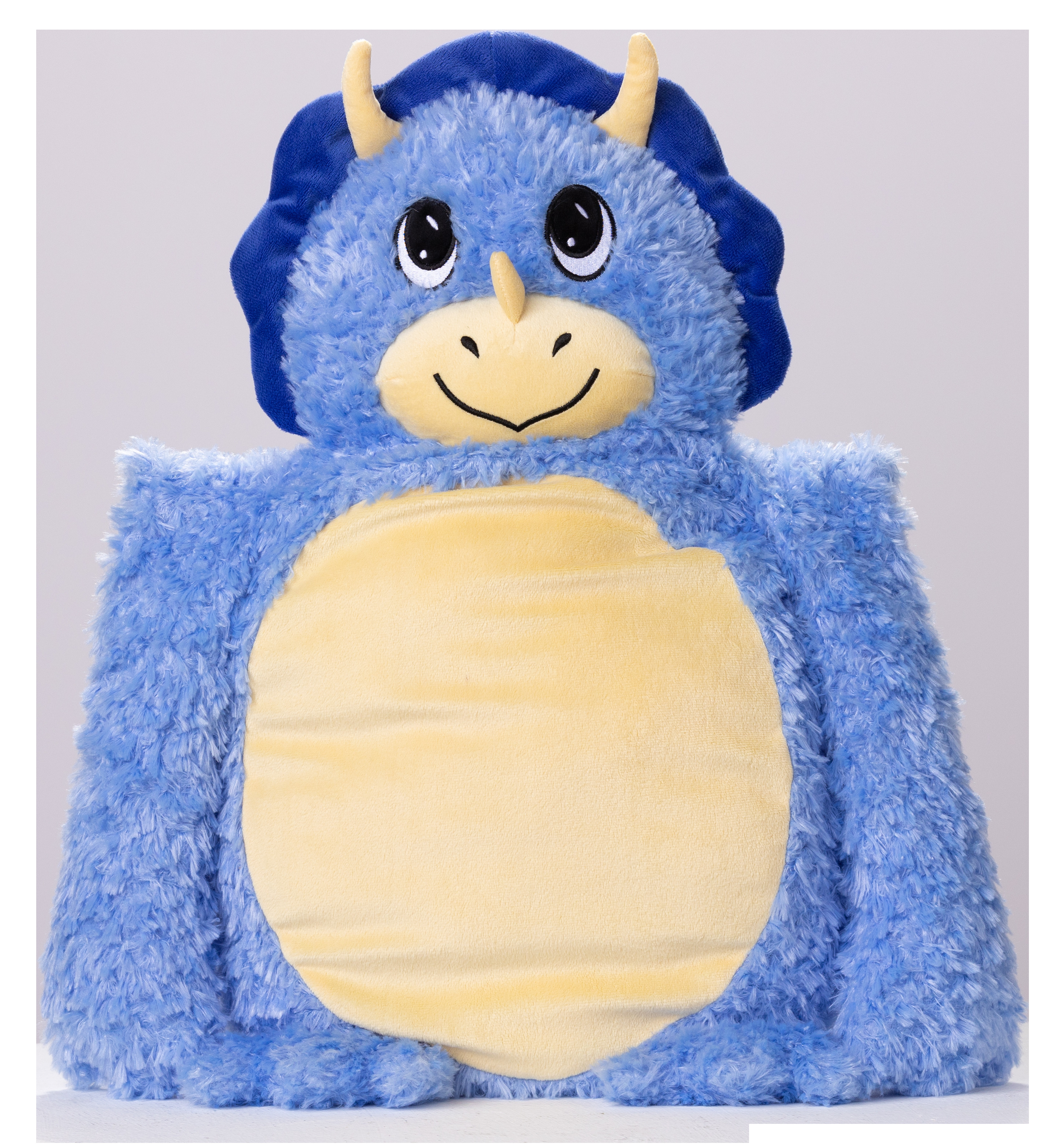 Мягкая игрушка обнимашка Little Big HUGS антистресс Динозавр - фото 6