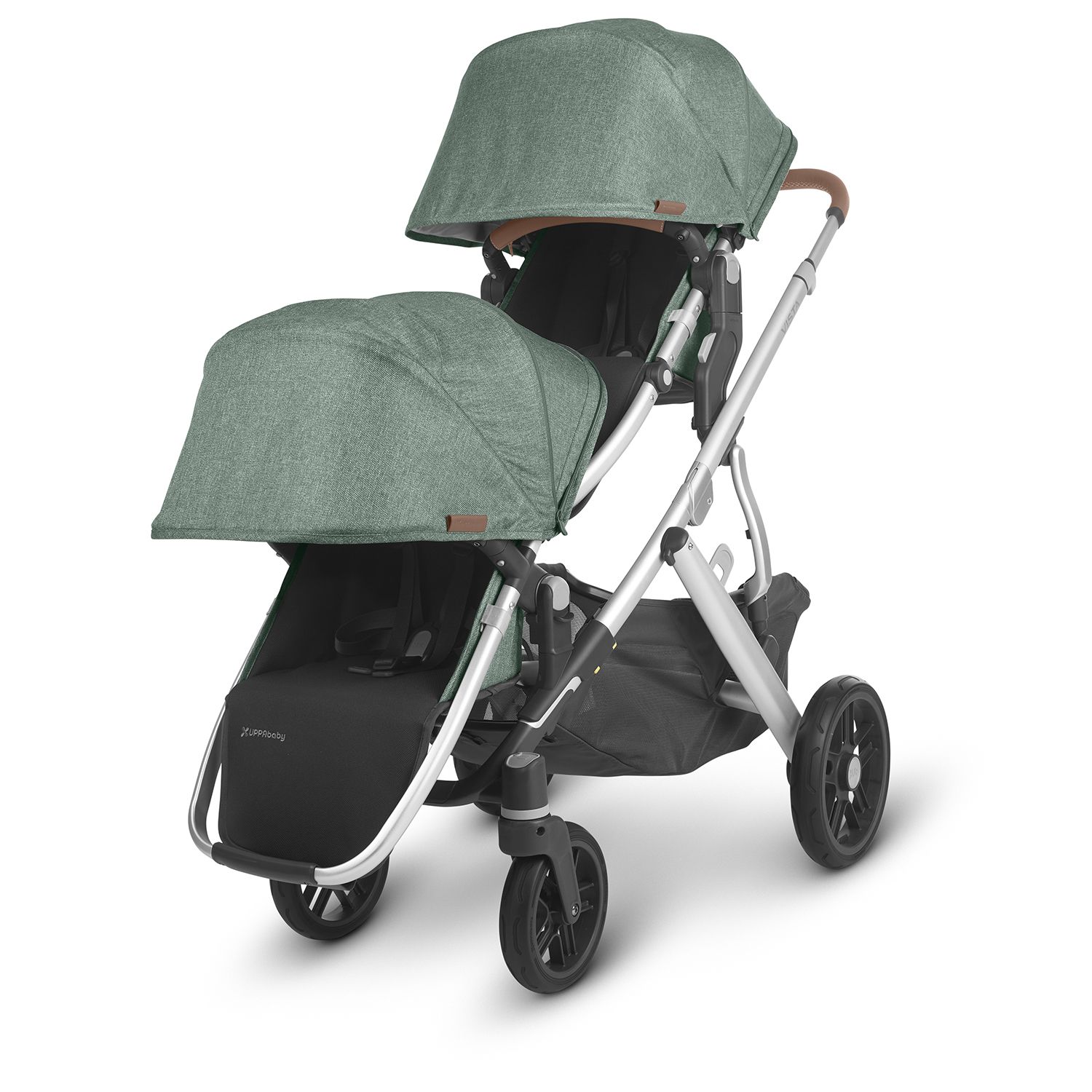 Сидение для коляски UPPAbaby Vista V2 Emmett дополнительное Зеленый меланж 0920-RBS-EU-EMT - фото 4