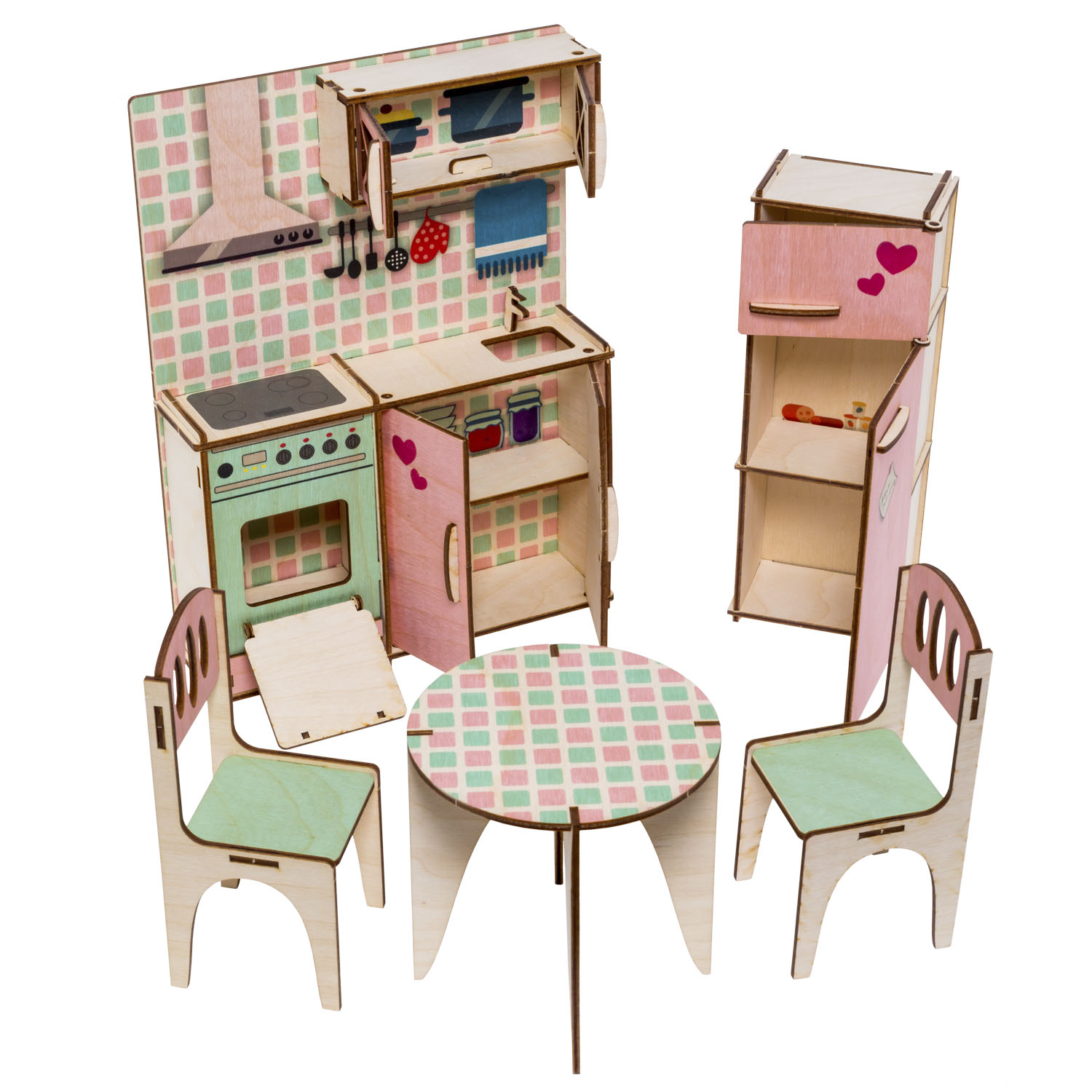 Мебель для кукол ГРАТ Кухня кухня - фото 2