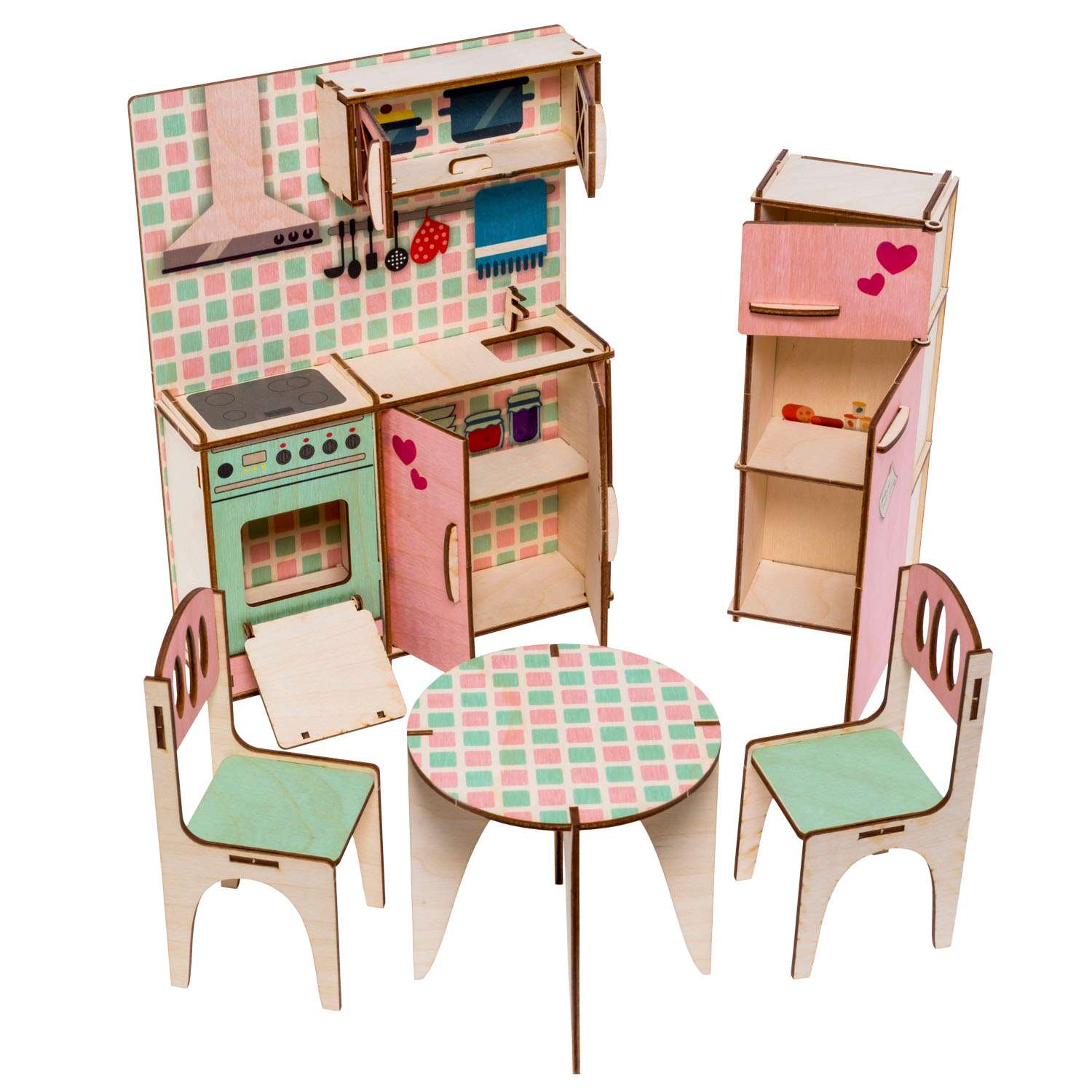 Мебель для кукол ГРАТ Кухня кухня - фото 2