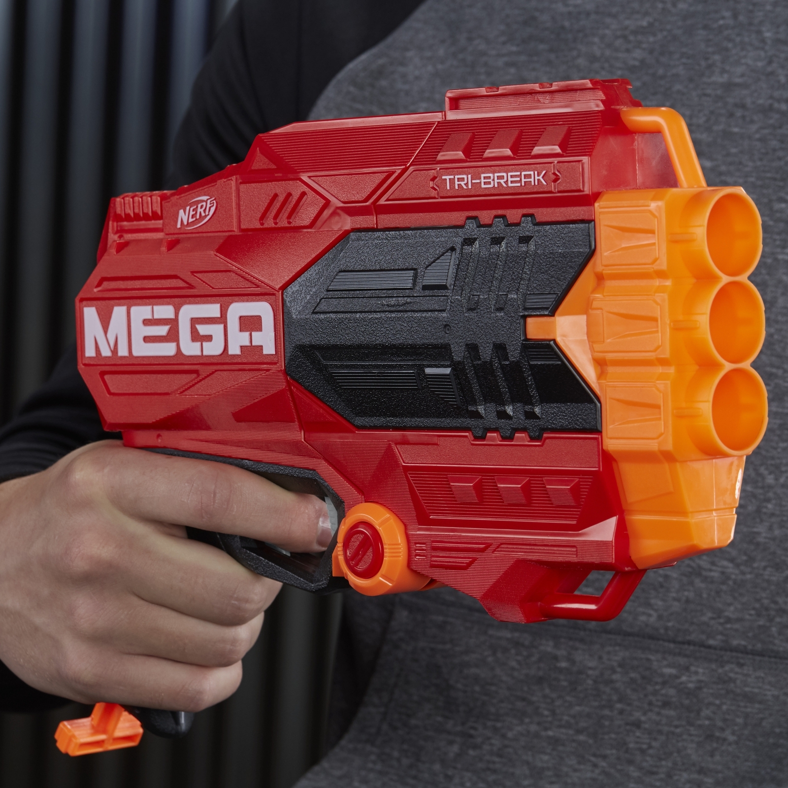 Бластер Nerf Мега Три-брейк E0103EU4 - фото 10