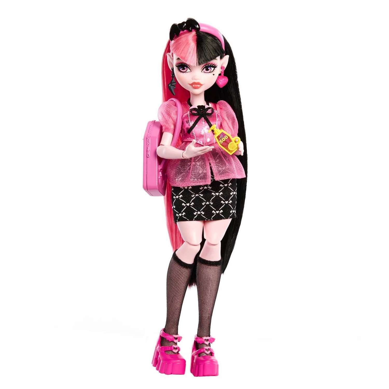 Кукла Monster High Day Out Draculaura HKY71 HKY71 - фото 2
