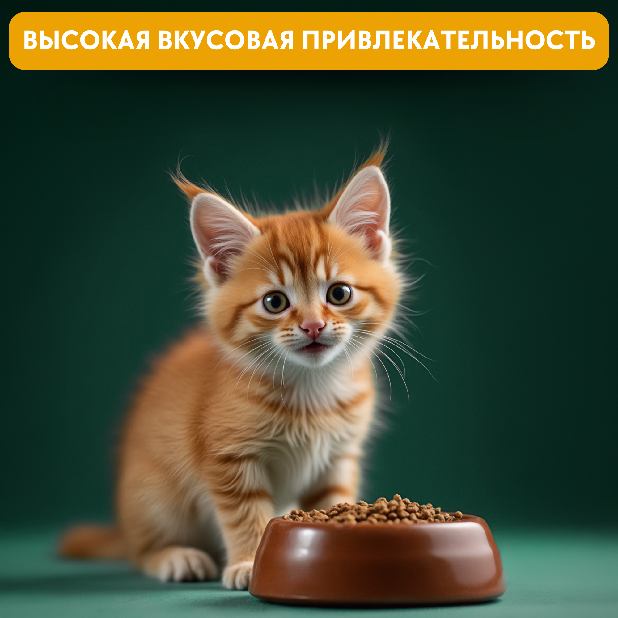 Корм сухой для кошек Cattera полнорационный для котят с 1 месяца, беременных и кормящих кошек с курицей 0,3 - фото 11