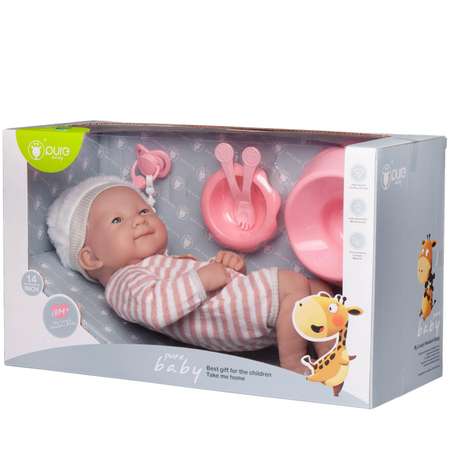 Кукла-пупс Junfa Pure Baby с аксессуарами 35см
