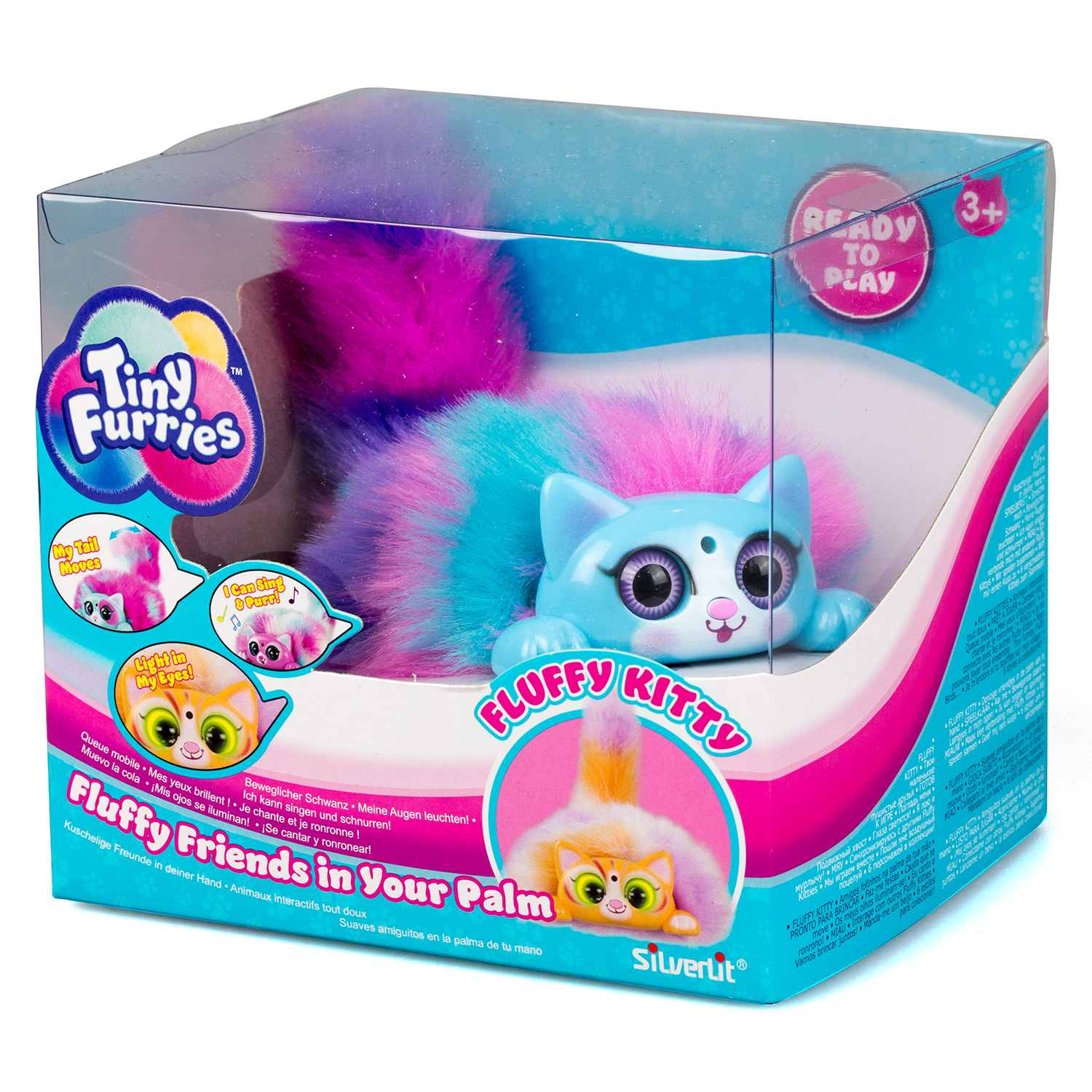 Игрушка Tiny Furries Котенок Molly интерактивная 83689-3 - фото 2