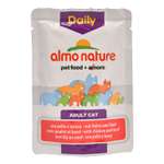 Влажный корм для кошек ALMO NATURE 0.07 кг говядина (полнорационный)