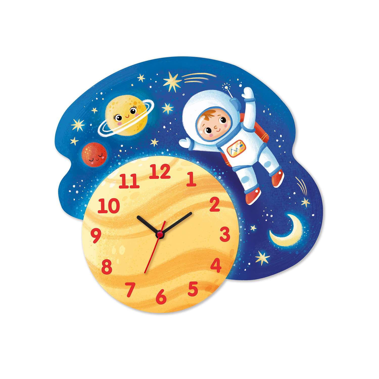 Часы для детской комнаты Нескучные игры Космос - фото 1