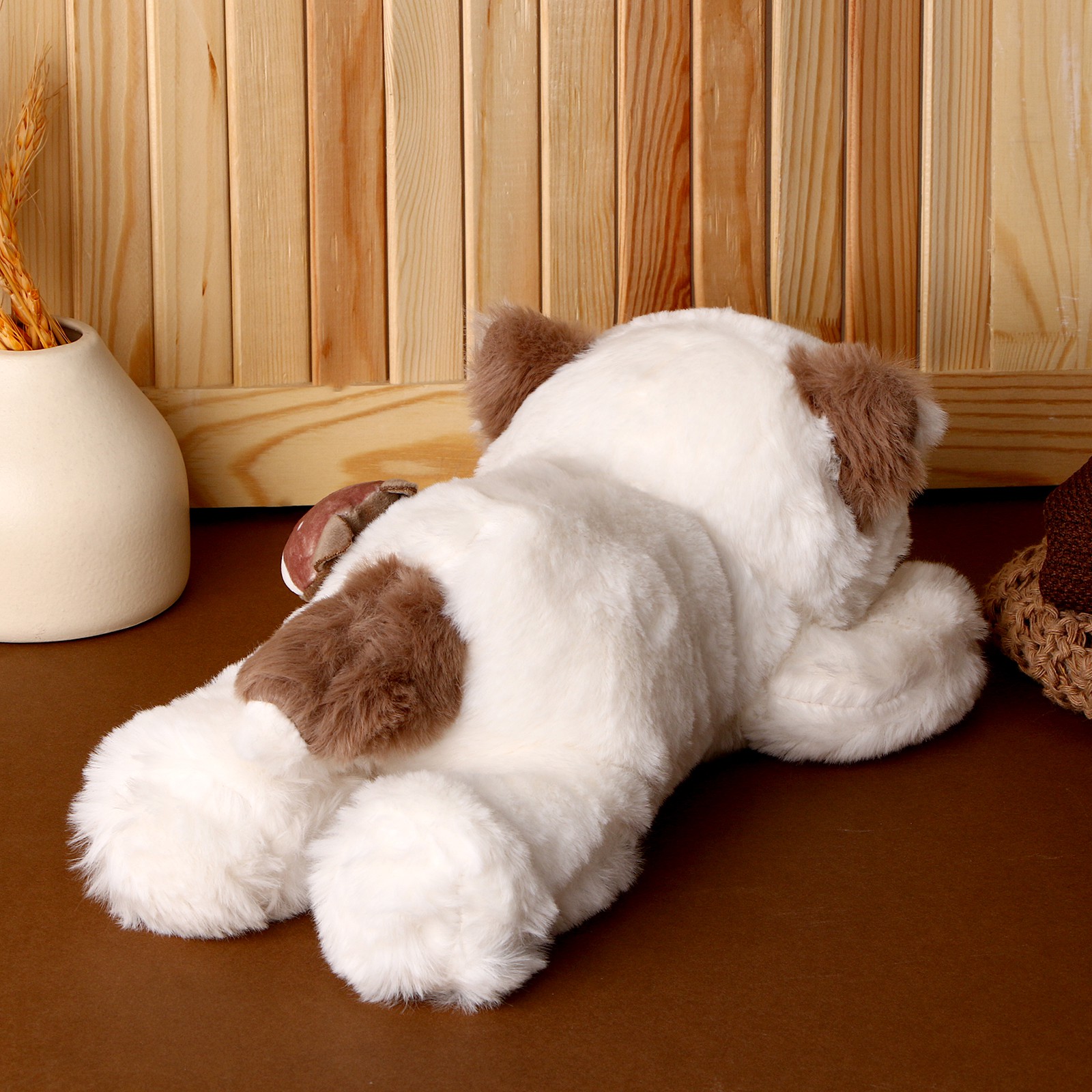 Мягкая игрушка Sima-Land «Собака» 33 см цвет белый - фото 3