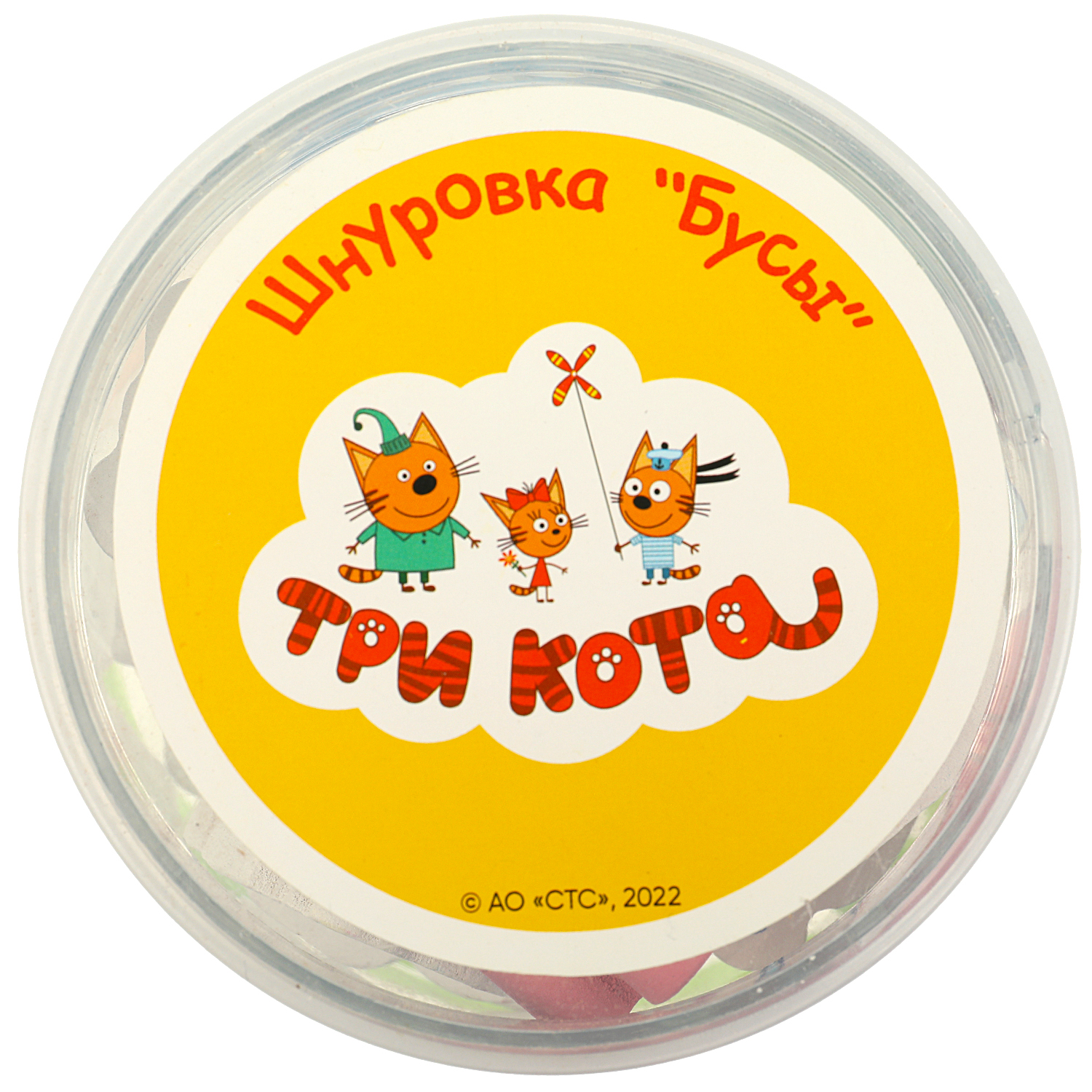 Игрушка деревянная шнуровка-бусы Буратино Три Кота - фото 5