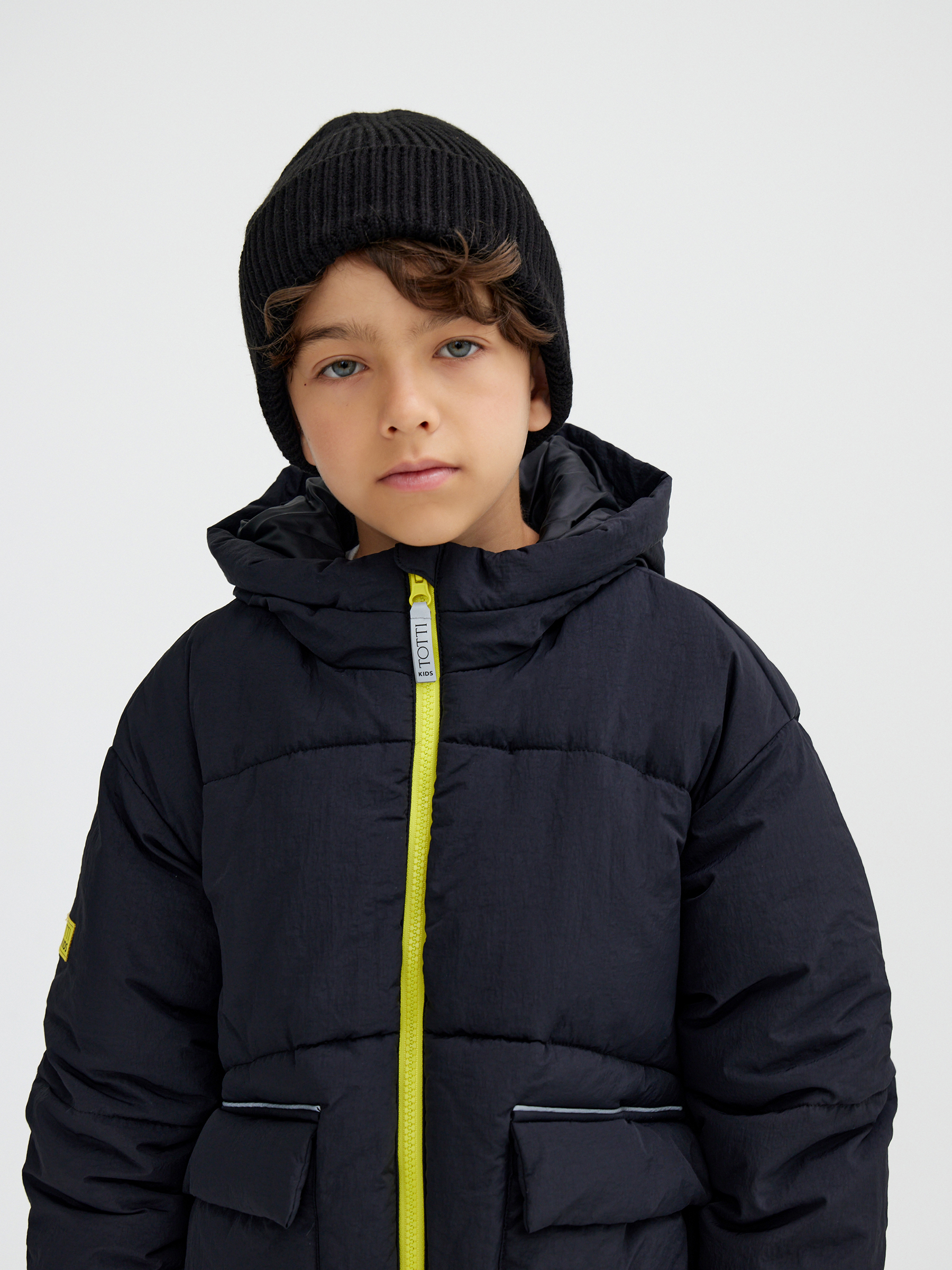 Куртка Totti Kids AW23TKB010/Куртка/Черный - фото 11