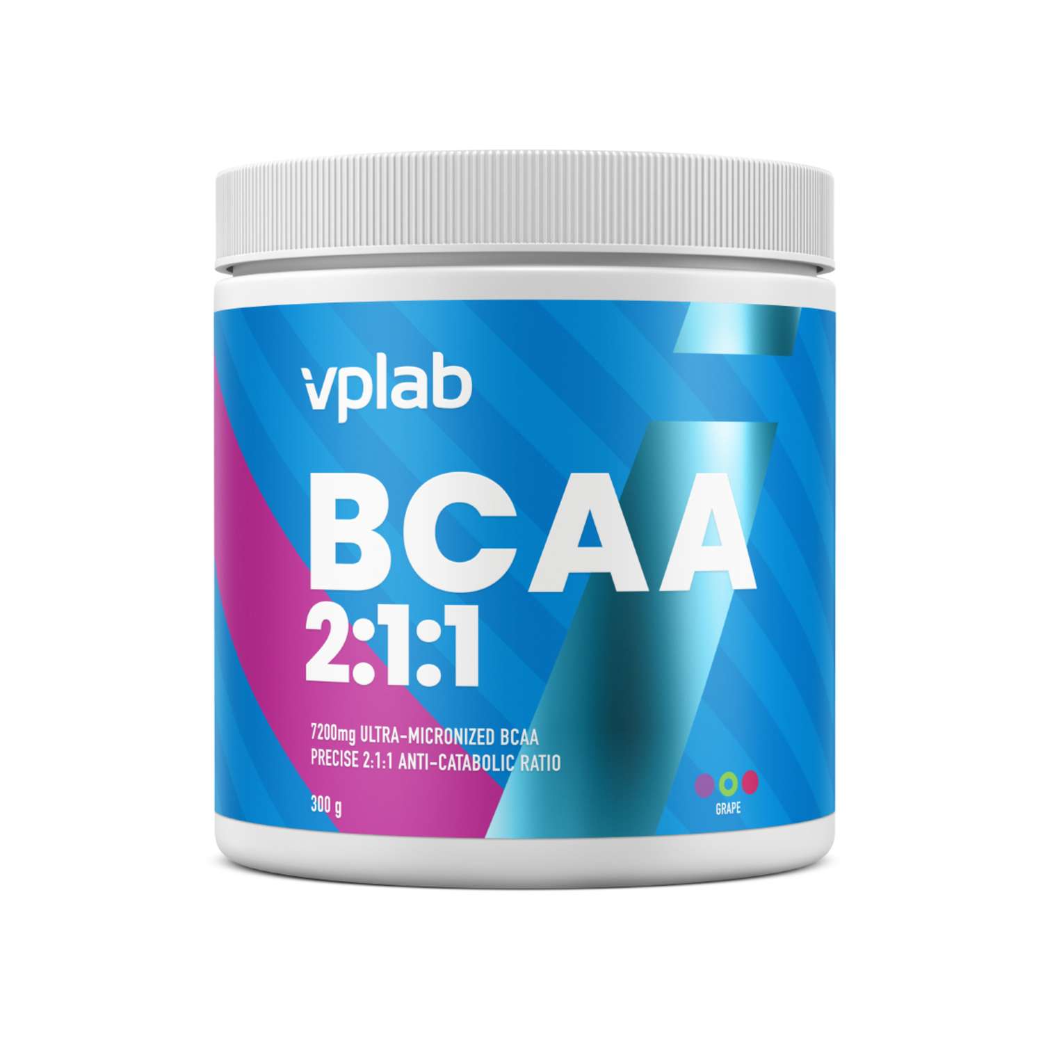 Биологически активная добавка VPLAB БЦАА 211 виноград 300г - фото 1