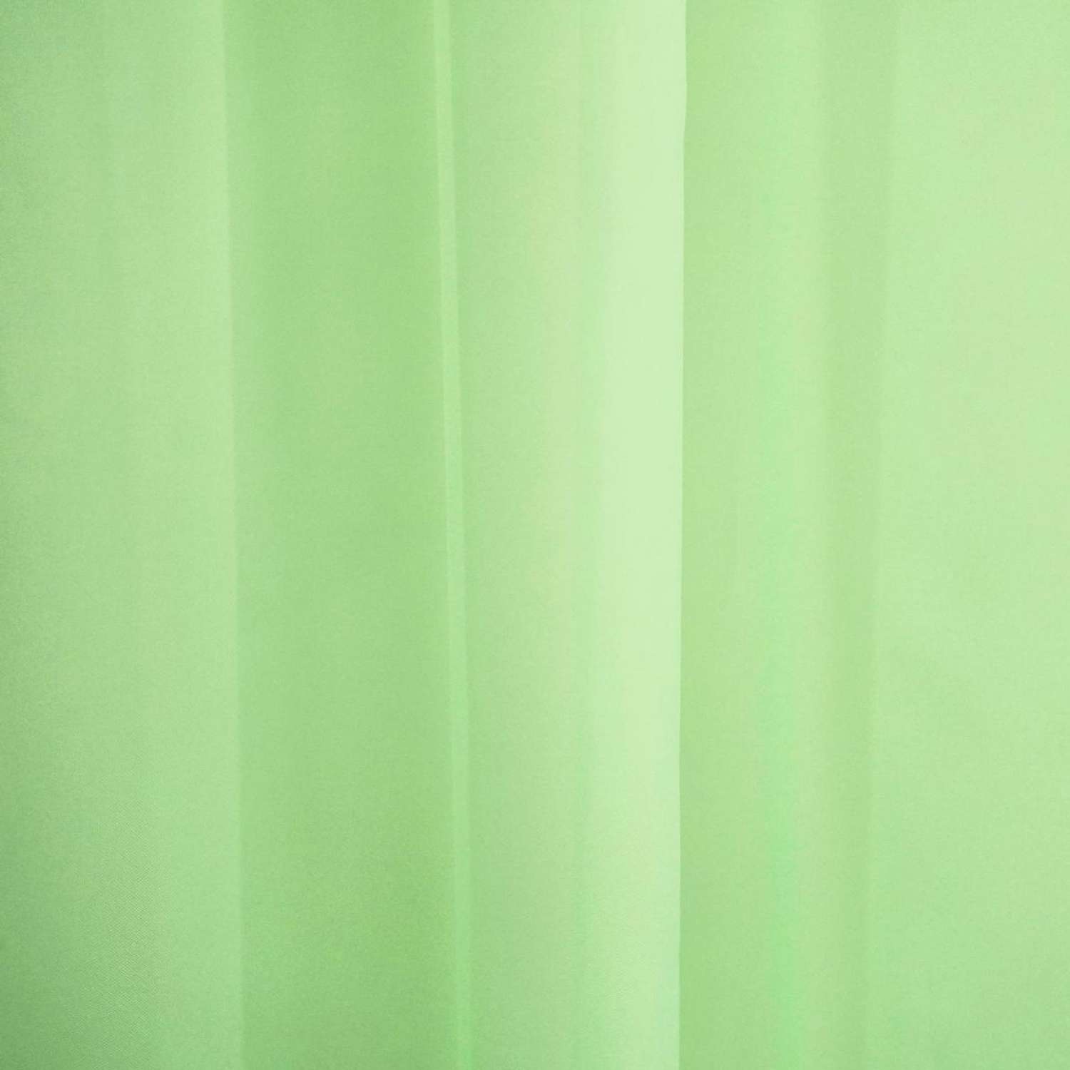 Штора вуаль Witerra 150х260 см светло-зеленая - фото 4