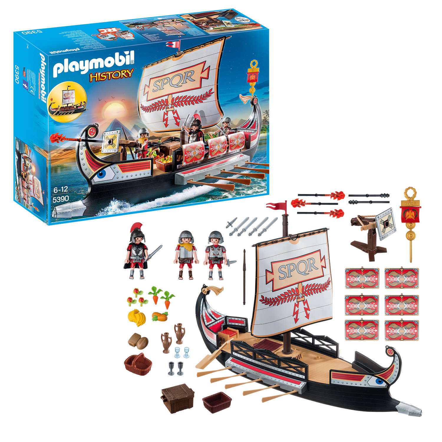 Конструктор Playmobil Корабль римских воинов - фото 2
