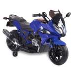 Мотоцикл BABY STYLE на аккумуляторе синий со светом