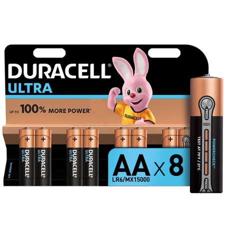 Батарейки Duracell Ultra AA/LR6 8шт