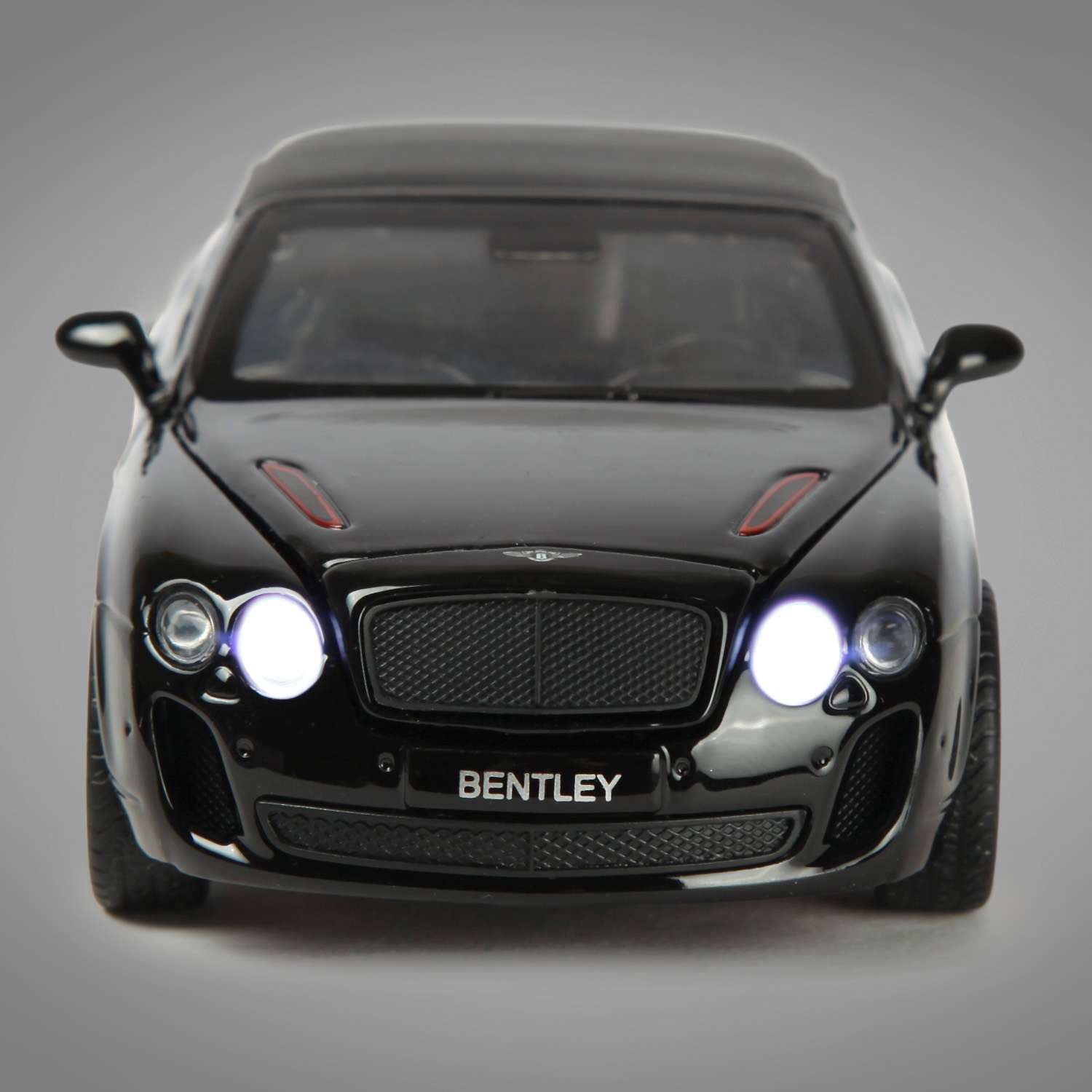 Машинка Mobicaro 1:32 Bentley Continental Supersports ISR Черная 68313 68313 - фото 7