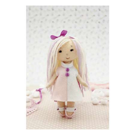 Набор для творчества Кукла Перловка изготовление куклы из фетра Малышка Мия 15 см