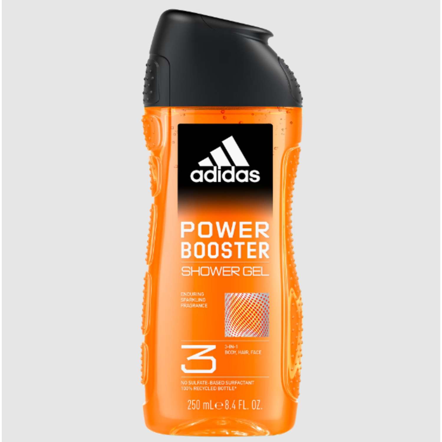 Гель для душа Adidas Male Power Booster мужской 3в1 - фото 1