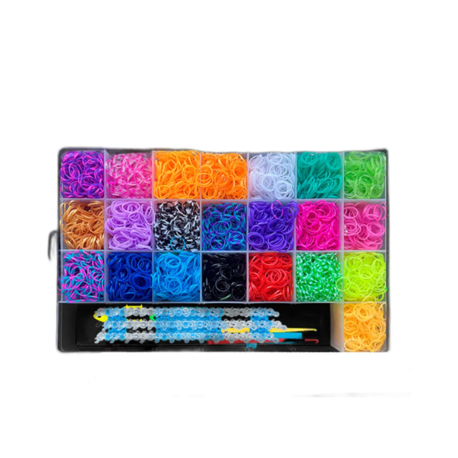Набор резинок Color Kit для плетения браслетов 6800 штук - фото 1