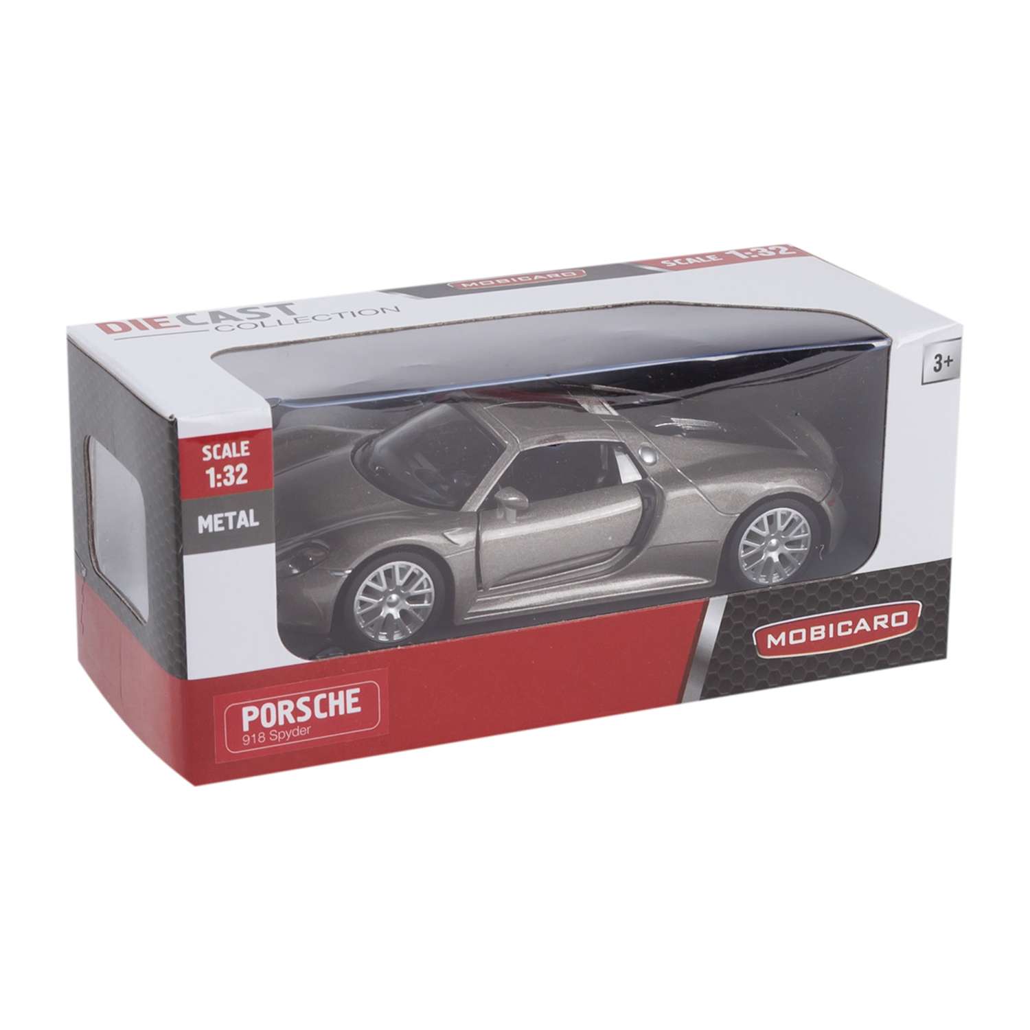 Машинка Mobicaro 1:32 Porsche 918 Spyder в ассортименте 544030 544030 - фото 3