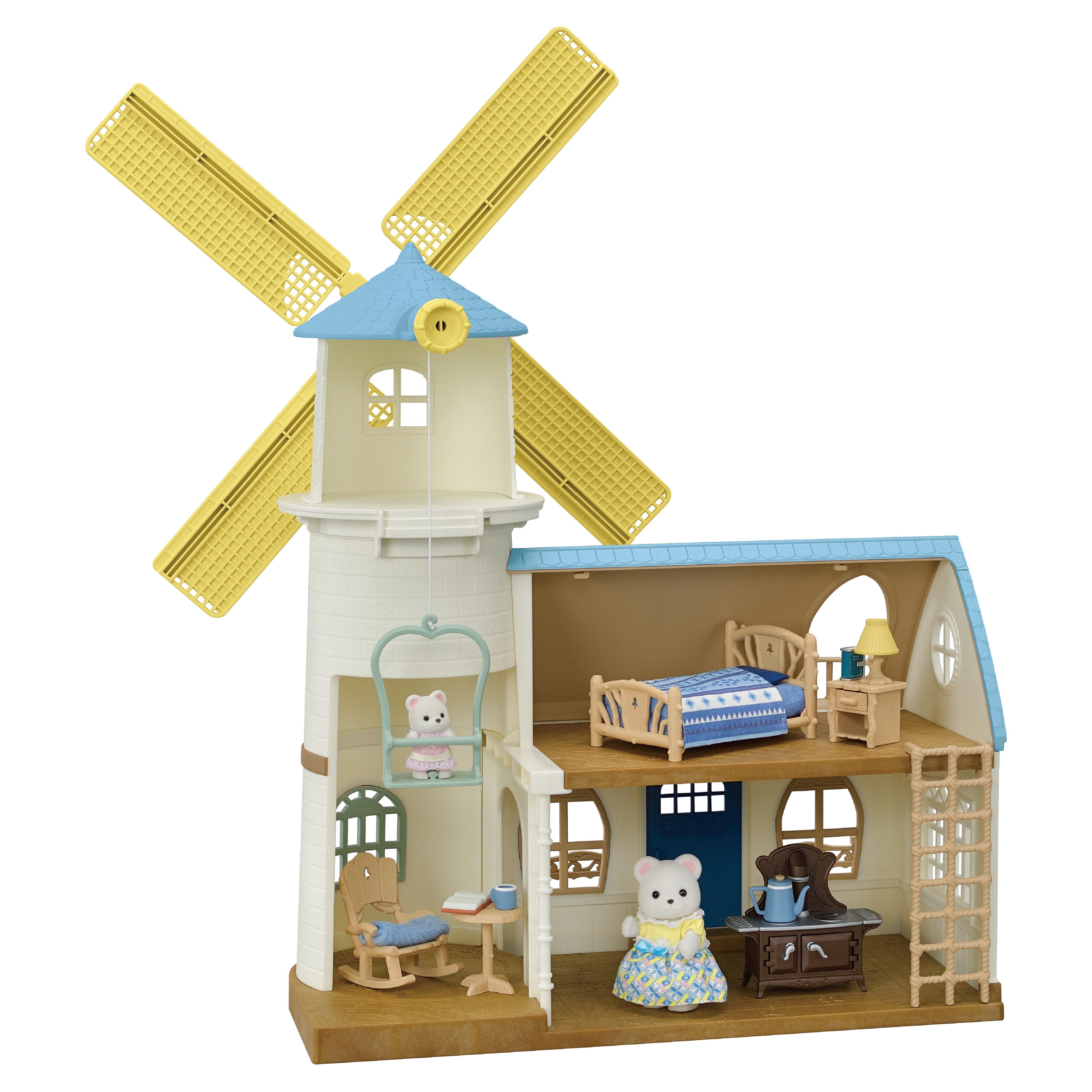 Набор игровой Sylvanian Families Ветряная мельница 5630 купить по цене 9599  ₽ в интернет-магазине Детский мир