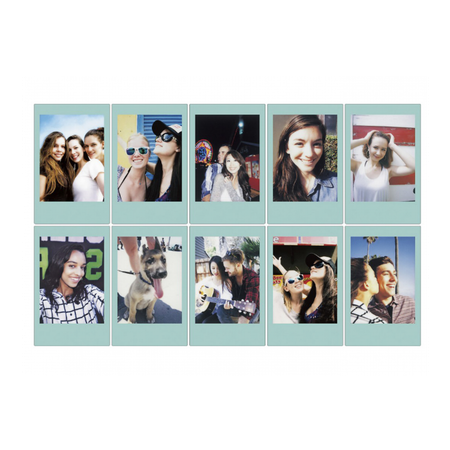 Картридж для камеры FUJIFILM Colorfilm Instax Mini Sky Blue голубая рамка 10 снимков