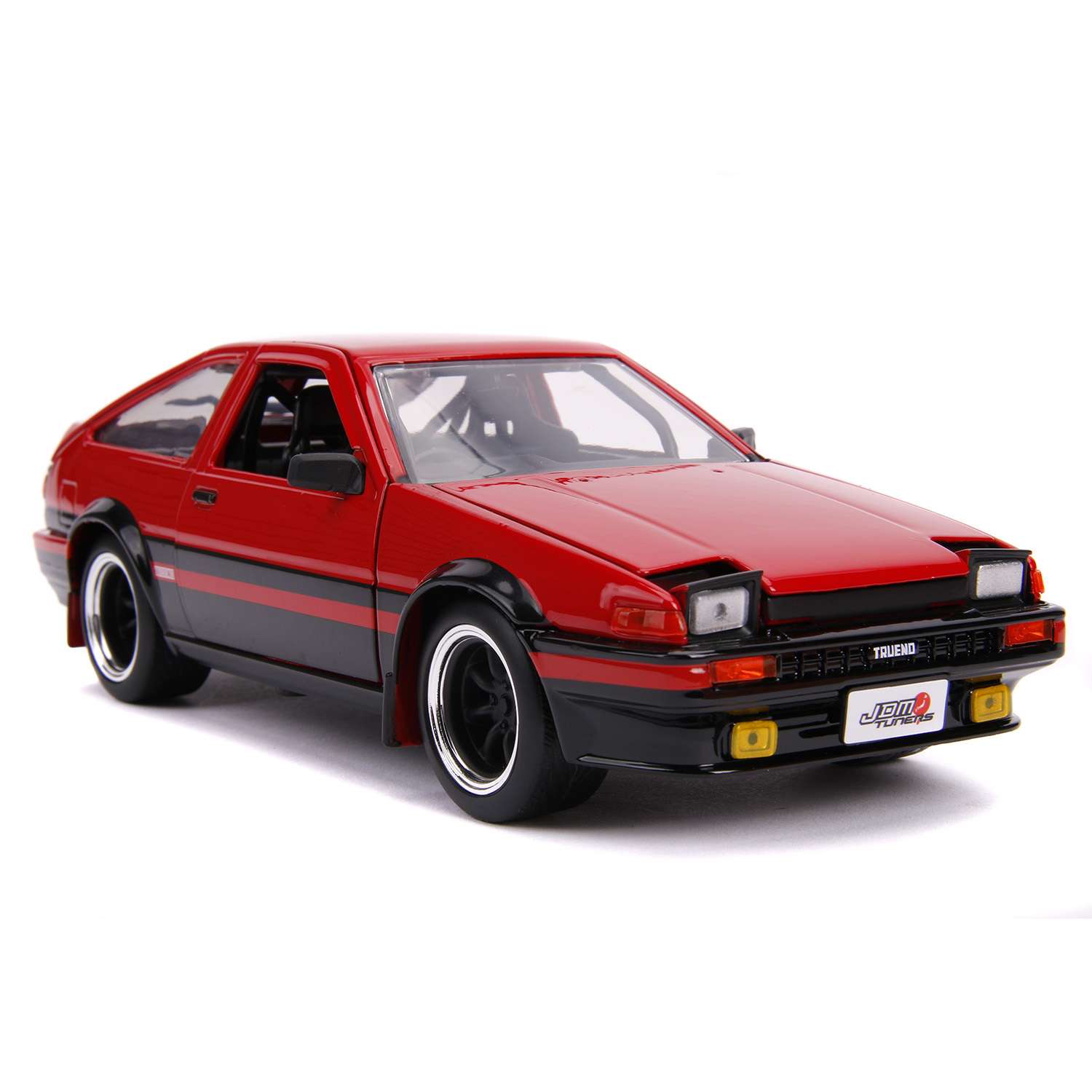 Машина Jada 1:24 Toyota Trueno AE86 1986 Красная 99577 99577 - фото 4