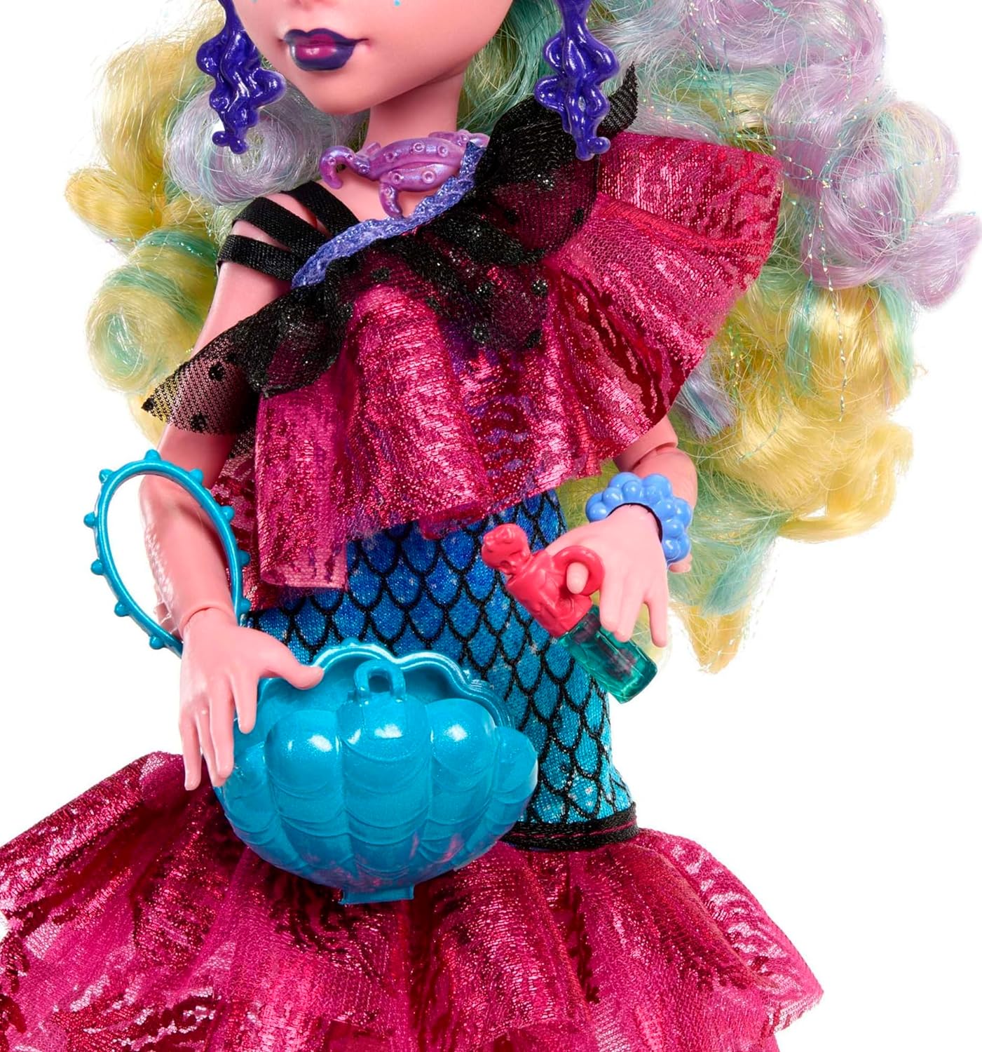 Кукла Monster High Series Monster Ball Lagoona HNF71 HNF71 - фото 4