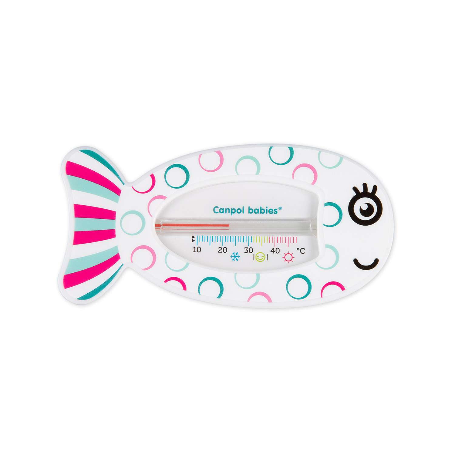 Термометр для ванны Canpol Babies Рыбка Розовый - фото 1