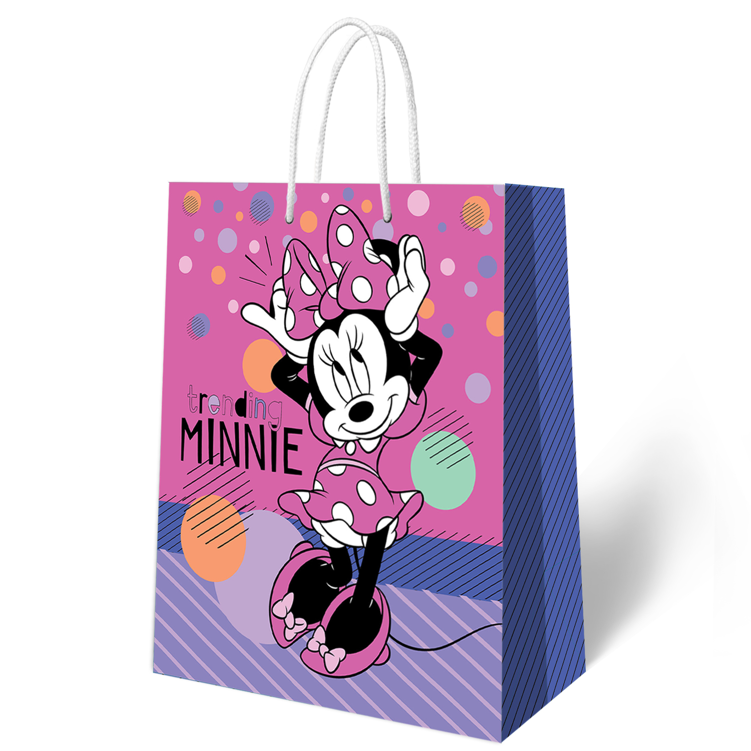 Пакет подарочный ND Play Minnie Mouse 33*45.5*10см в ассортименте - фото 8