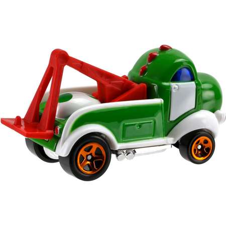 Машинка Hot Wheels Герои компьютерных игр Super Mario Йоши FGK30