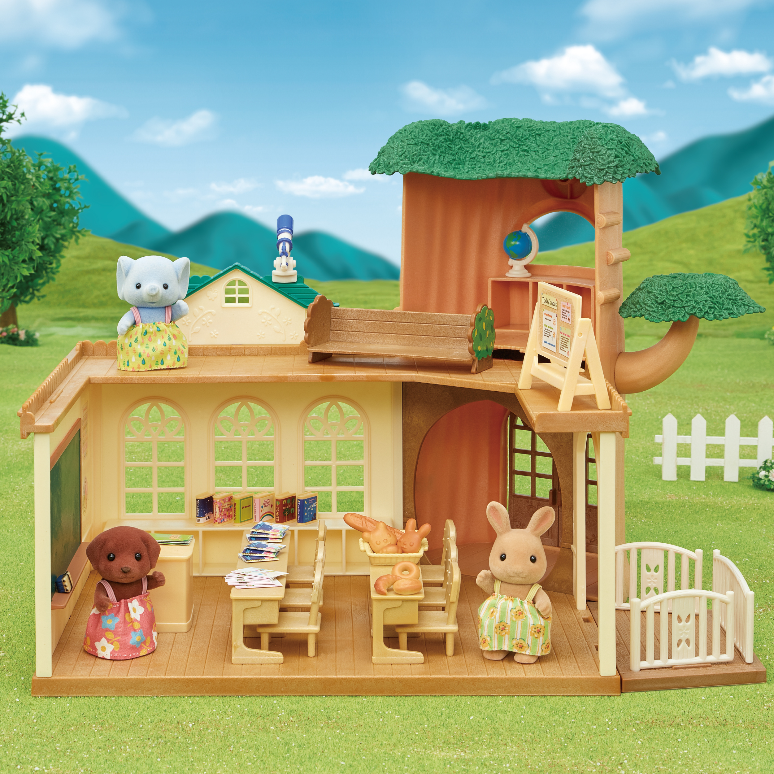 Набор Sylvanian Families Лесная школа 5512 - фото 3