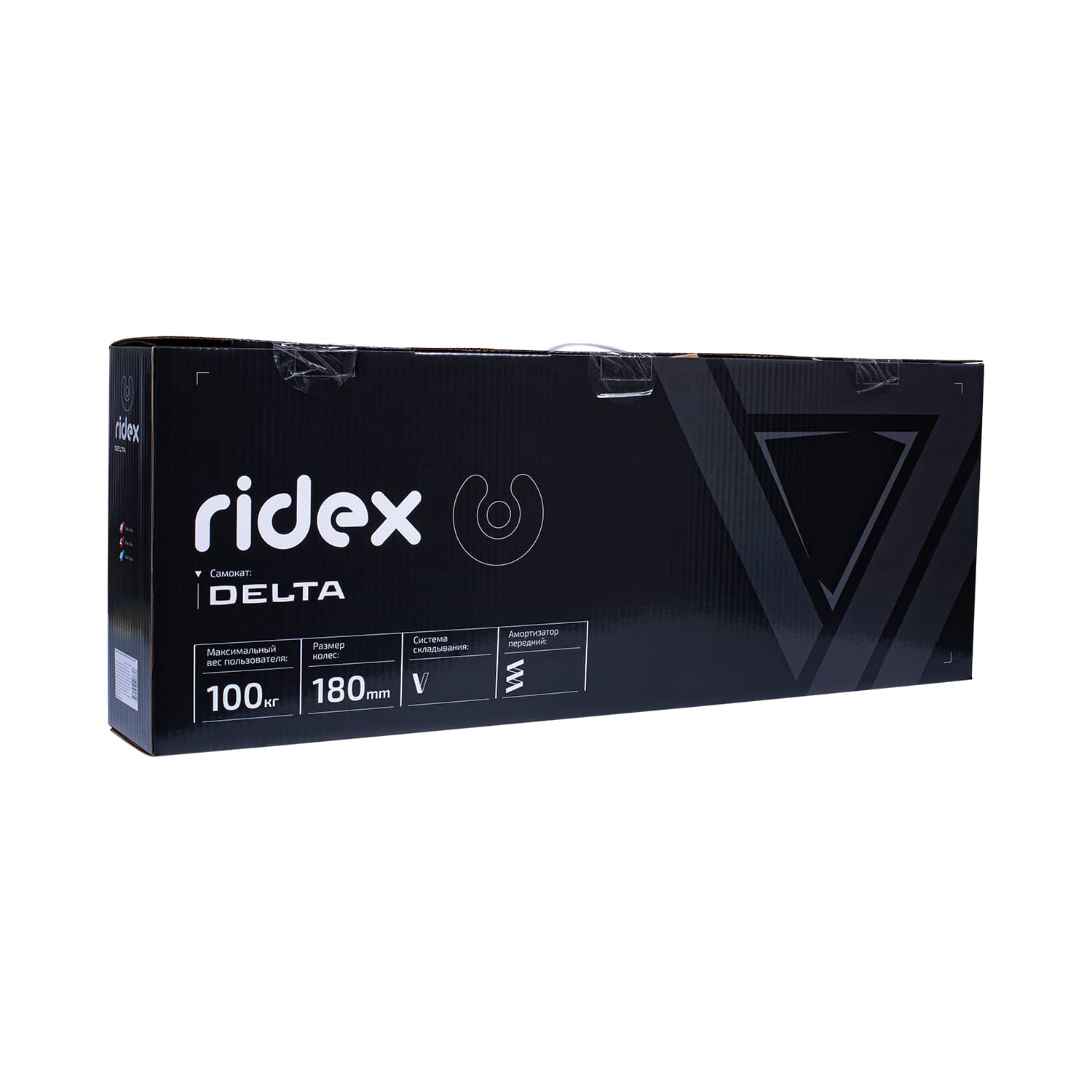 Самокат RIDEX двухколесный Scooter 2 wheels Delta 180 red - фото 8