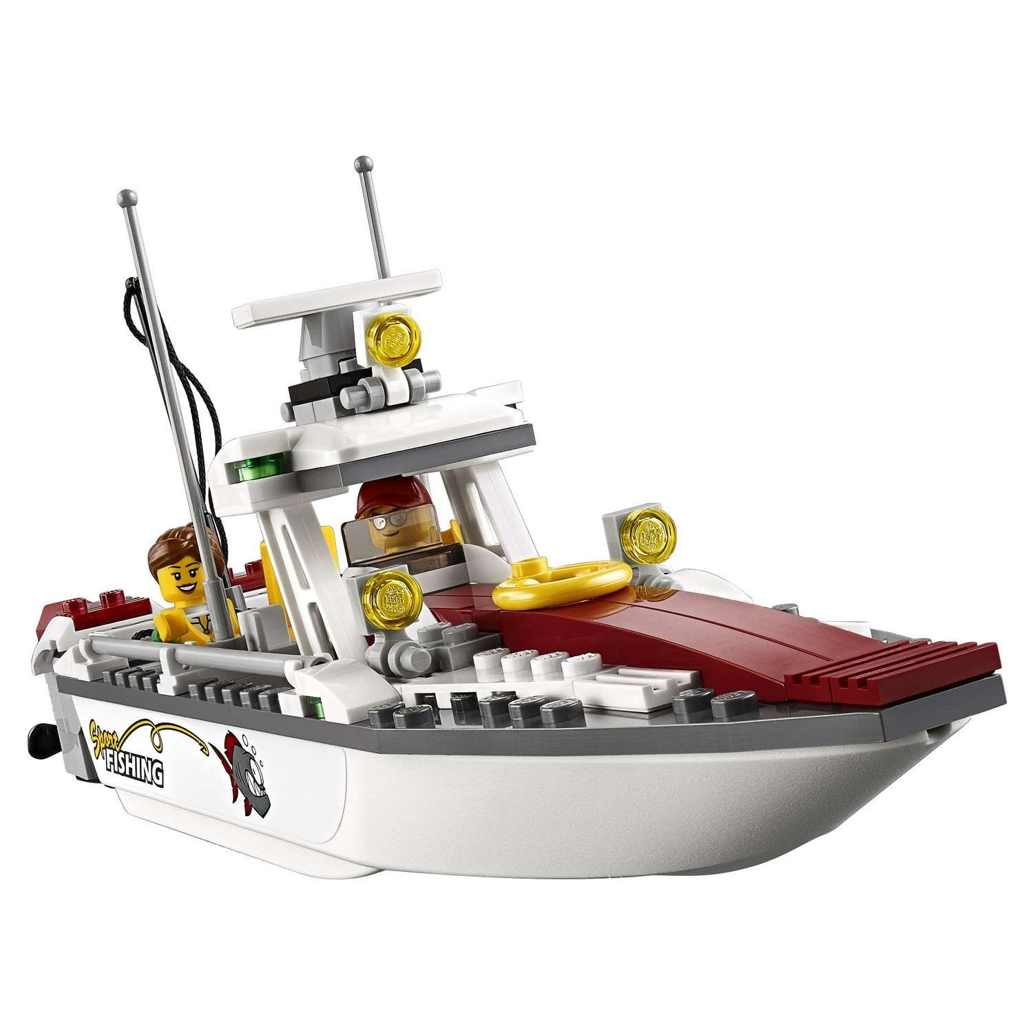 Конструктор LEGO City Great Vehicles Рыболовный катер (60147) - фото 10