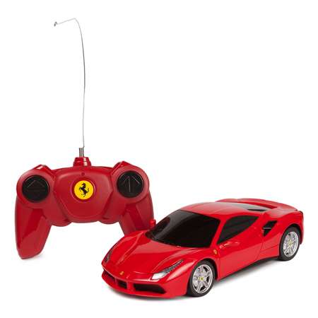 Машинка на радиоуправлении Rastar Ferrari 488 GTB 1:24 Красная