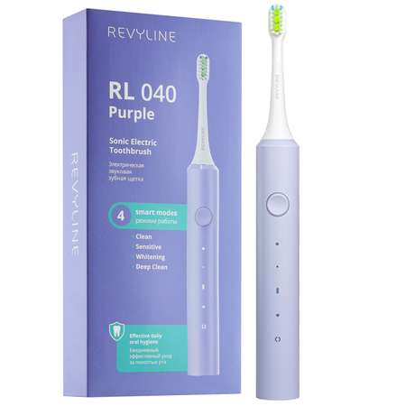 Электрическая зубная щетка Revyline RL 040 цвет фиолетовый