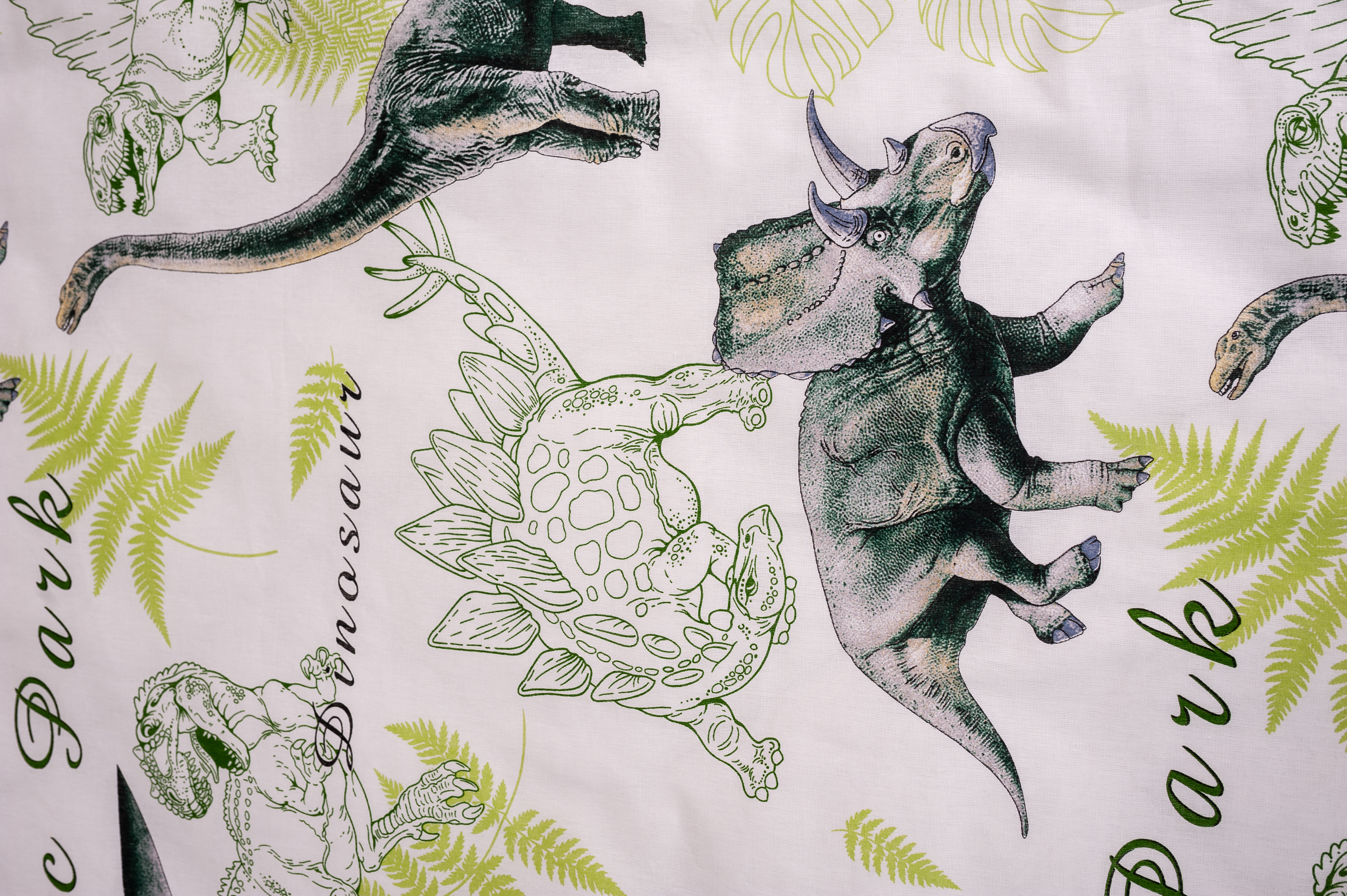 Комплект постельного белья MILANIKA Динозавры 3 предмета - фото 8