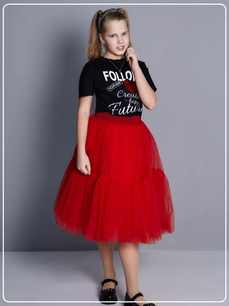 Юбка DALLINA Kids UD101 RED - фото 4