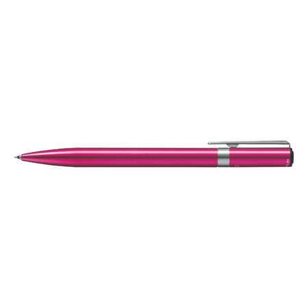 Ручка шариковая Tombow ZOOM L105 City черная корпус розовый линия 0.7 мм