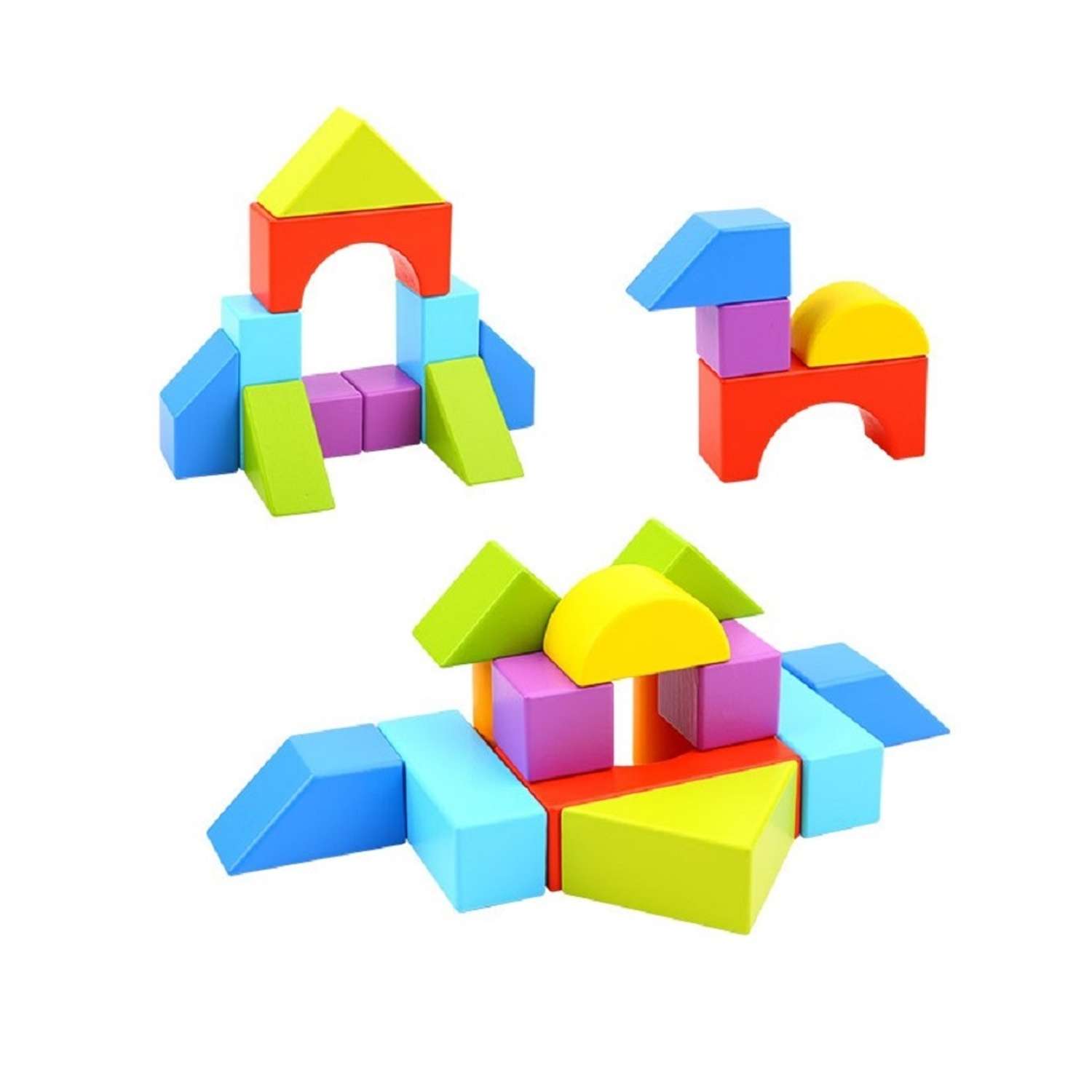 Игровой набор Tooky Toy Кубики с карточками TL386 - фото 3