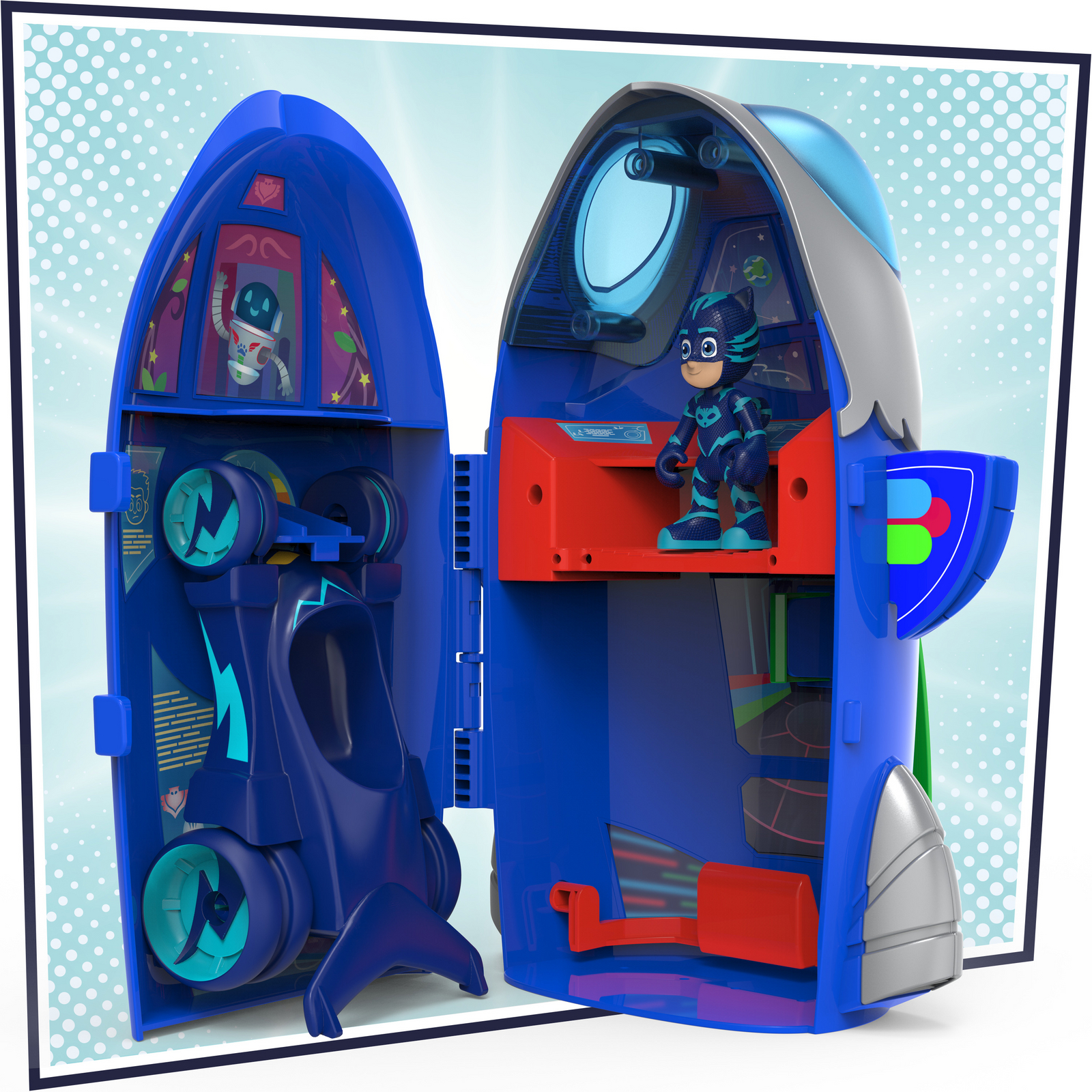 Набор игровой PJ masks Штаб героев в масках F20985L0 - фото 8