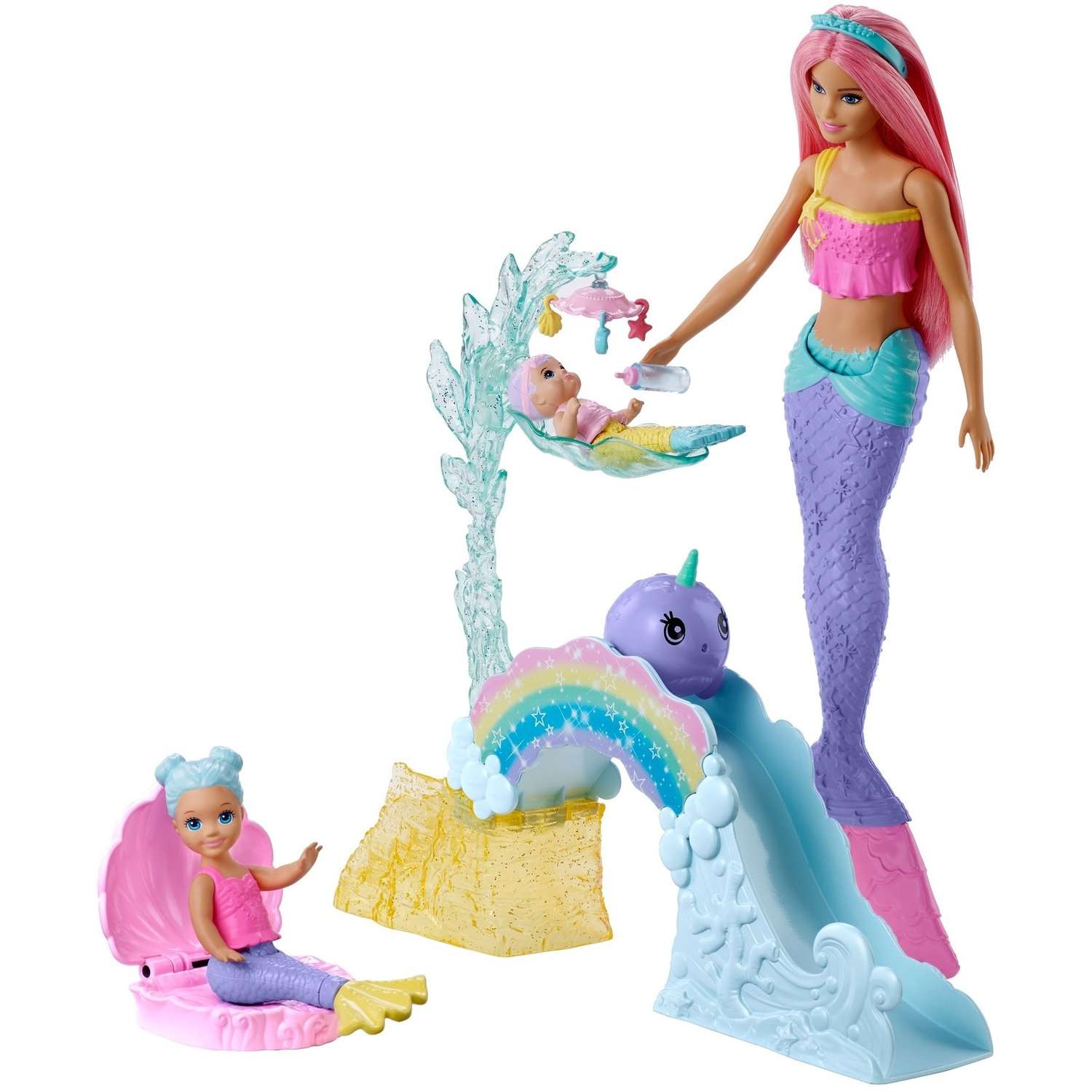 Набор игровой Barbie с маленькими русалочками FXT25 FXT25 - фото 7