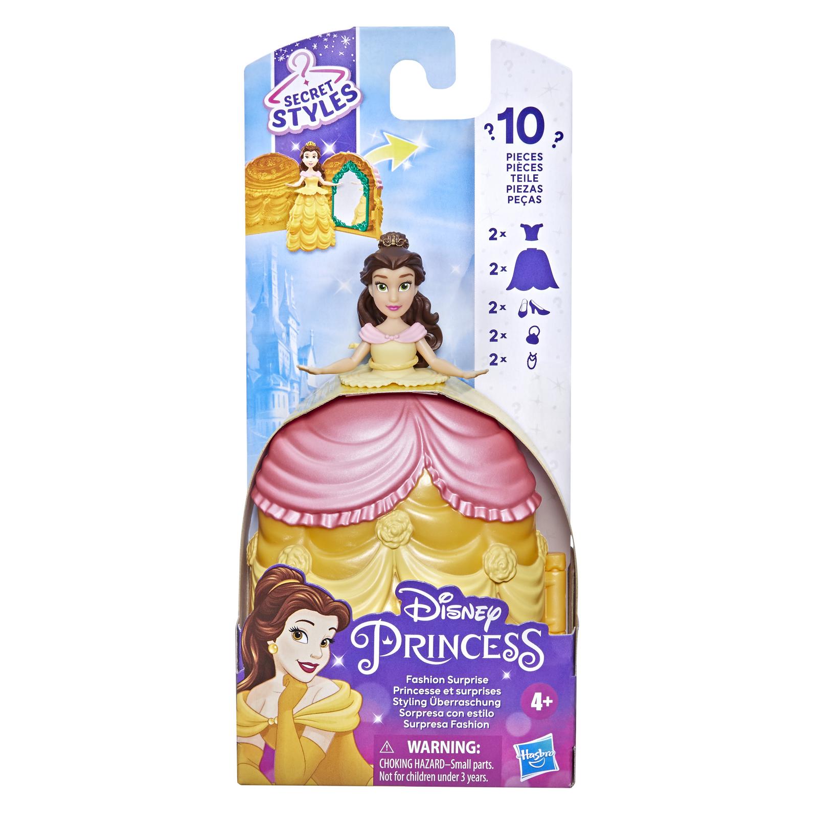 Набор игровой Disney Princess Hasbro Модный сюрприз Белль F15195L0 купить  по цене 399 ₽ в интернет-магазине Детский мир