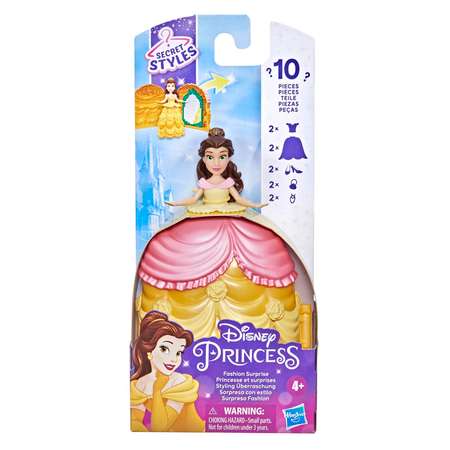 Набор игровой Disney Princess Hasbro Модный сюрприз Белль F15195L0