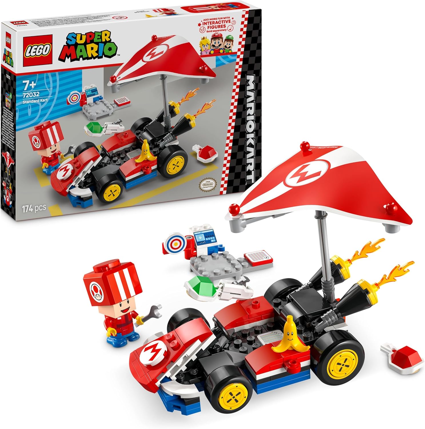 Конструктор LEGO Mario Kart Стандартный картинг 72032 - фото 1