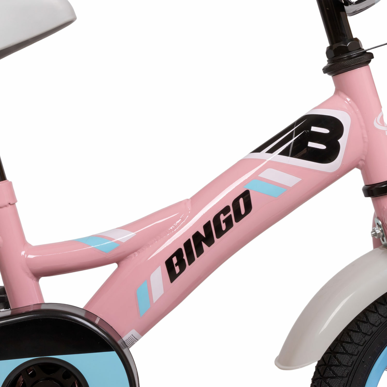 Велосипед Navigator Bingo 12 дюймов четырехколесный городской Розовый - фото 10